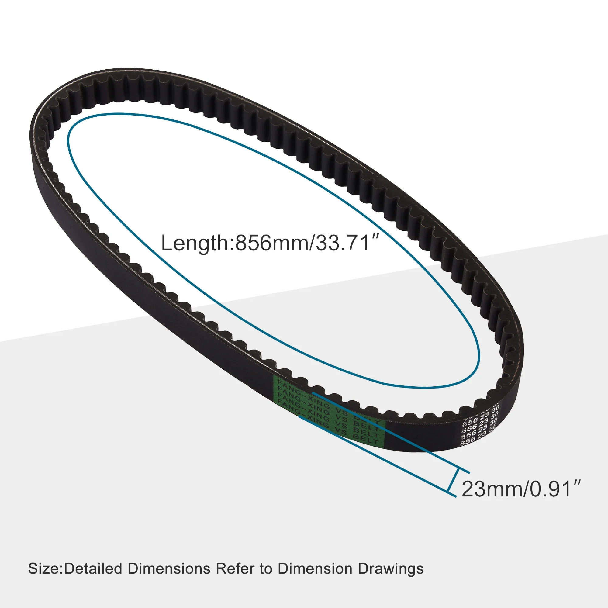 GOOFIT 856 23 30 Motorcycle Driven Belt Replacement For 250cc 260cc 300cc Manco Talon Linhai VOG Touring Scooter ATV