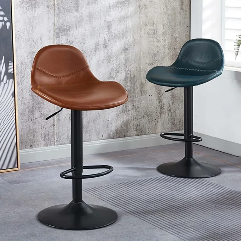 

Minimalist Creative Bar Chairs Relax Adjustable Height Fashion Waiting Bar Stools Relax Cute Sillas De Bar Interior Decorations