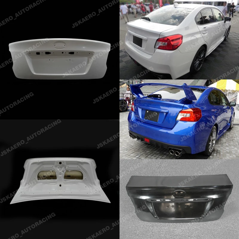 

For Subaru 14-18 Impreza WRX VAB VAF STI OE Rear Trunk Bootlid FRP Unpainted