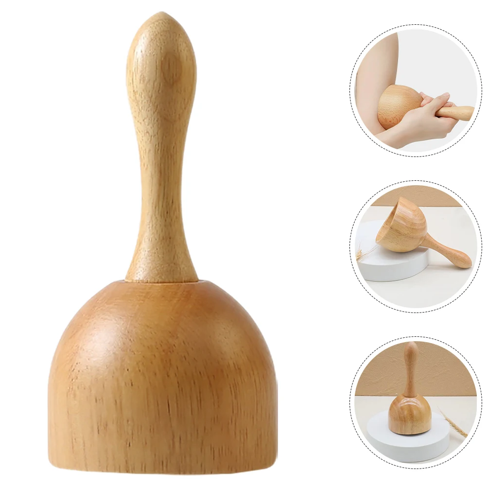 

Wooden Gua Sha Massager Handheld Lymphatic Drainage Tool Body Massage Therapy Durable Crack Resistant for Waist Abdomen Thighs
