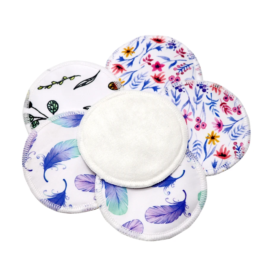 Leakproof Breast Pads for Breastfeeding Ultra Absorbent Nursing Pads with Wet Bag - Keep You Dry and Fresh Comfortable