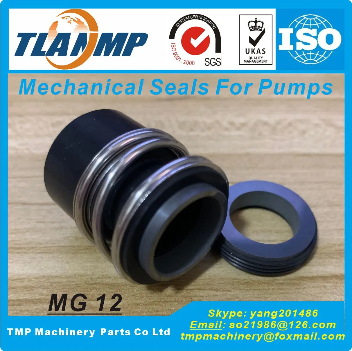 MG12/22-G6 , MG12/22-G60 , MG12-22 , MG12/22-Z TLANMP Mechanical Seals for Wi-lo MVI 16/32/52 Pumps