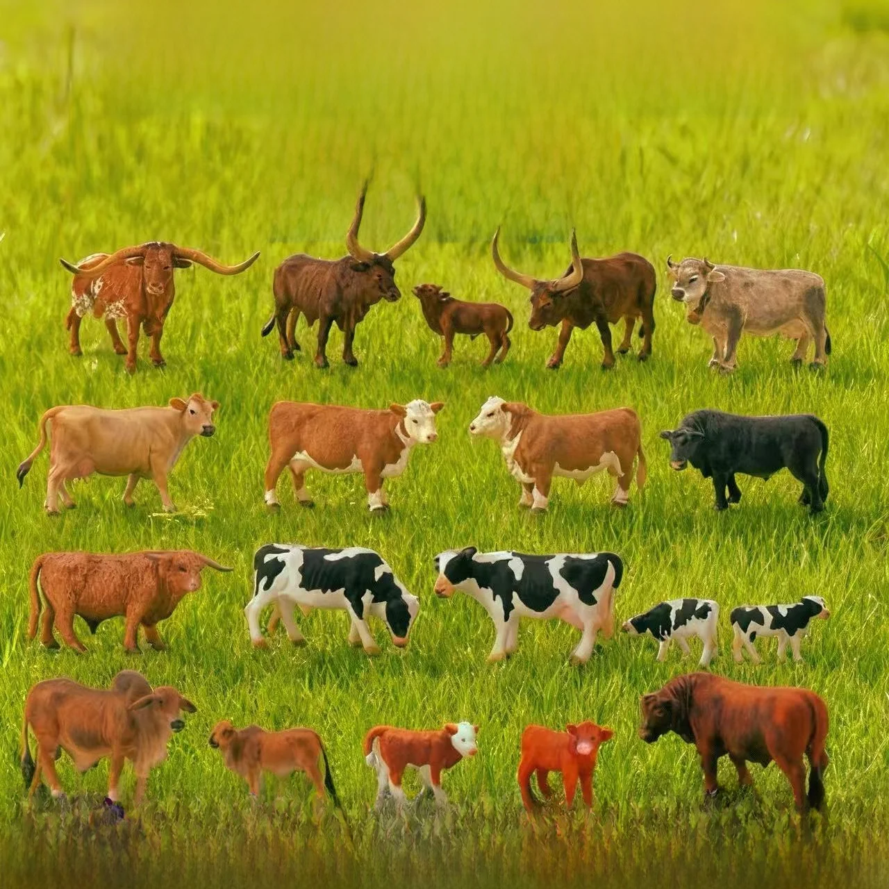Modelo de Animal Realista CollectA, Vaca Leiteira Famosa Mundialmente, Brinquedos Educativos para Crianças, Presente para Beb...