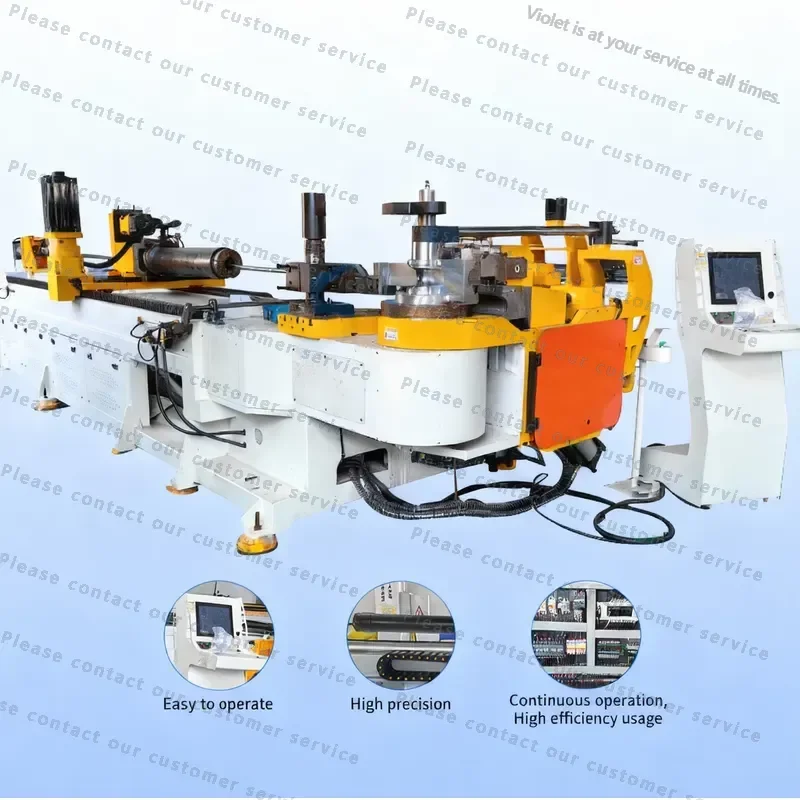 Heavy-Duty Steel Frame Steel Stainless Aluminium Sheet Metal Wire Cnc Hydraulic Tubing Pipe and Tube Bender Bending Machines