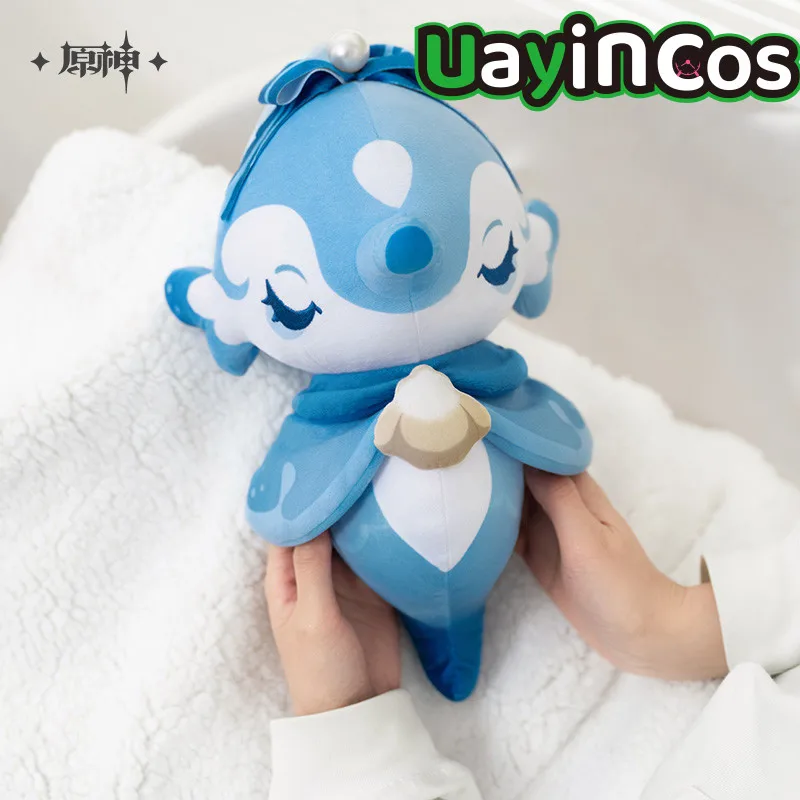 

Official Game Genshin Impact Hippocampus Mrs.Fungus Chevalmarin Seahorse Furina Stuffed Plushie Plush Doll Keychain Anime Toy