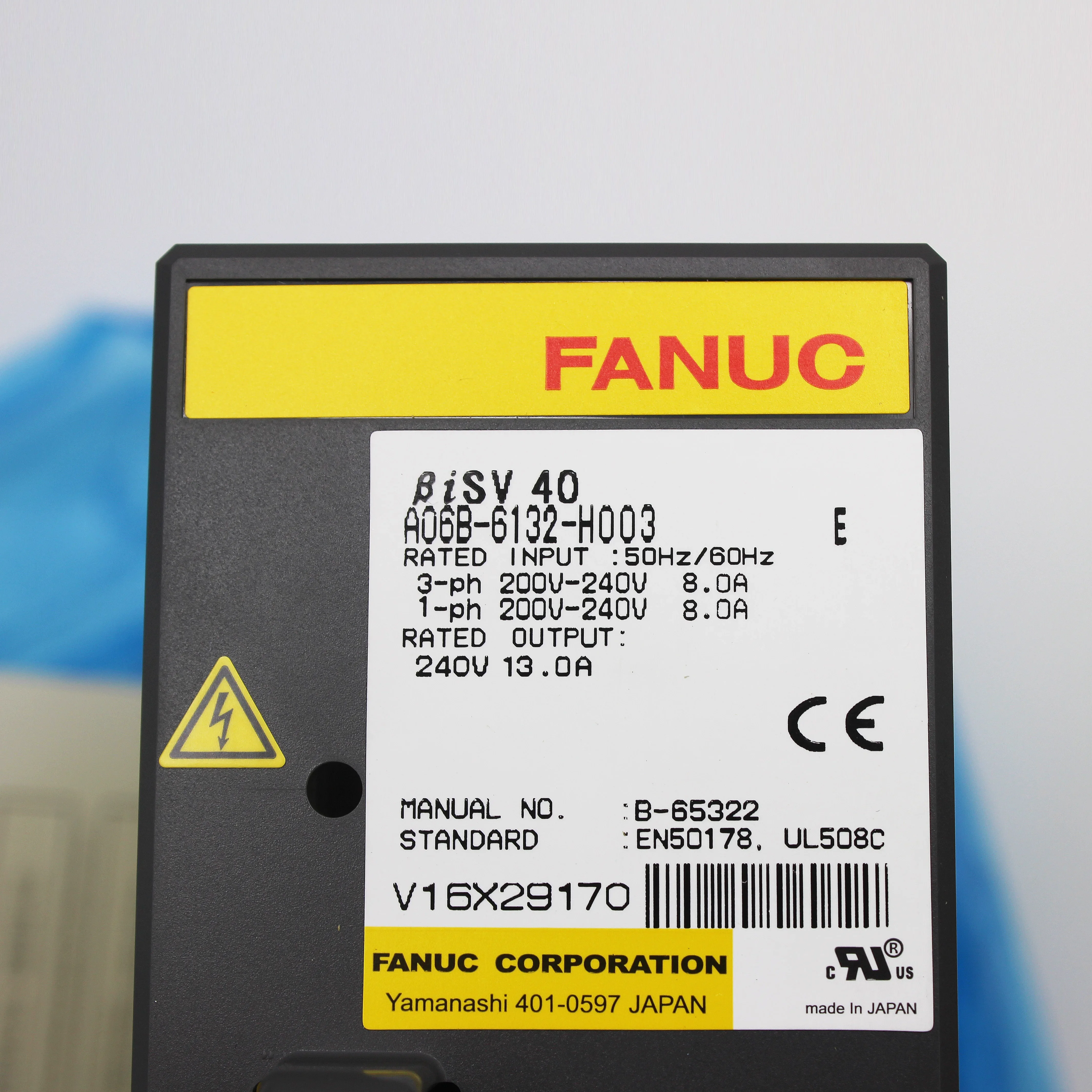 Brand New Fanuc Servo Drive A06B-6132-H003 Amplifier Module For CNC Machine