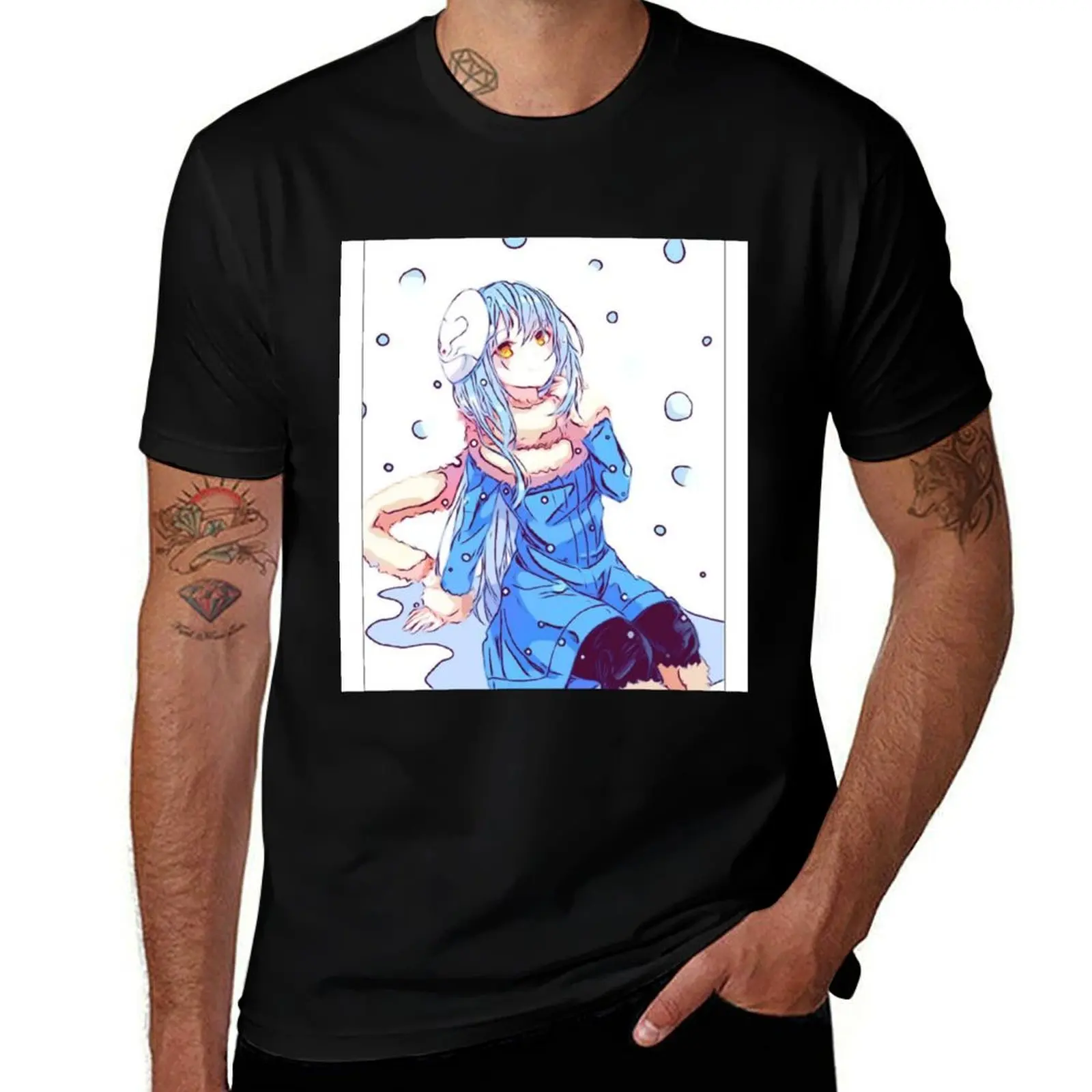 

That Time I Got Reincarnated as a Slime - Rimuru (Sketch) T-Shirt Casual Work Wear T-Shirt