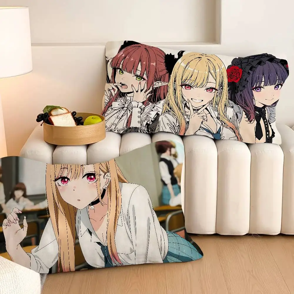 My Dress Up Darling Anime Premium Quick-Dry Pillow Towel Durable Polyester Fabric for Adults Pillowcase