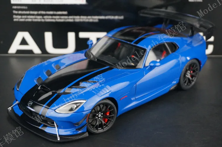 Autoart 1:18 For Viper ACR Alloy Full Open Limited Edition Resin Metal Model Ornament Toy Birthday Gift