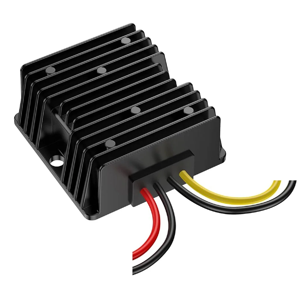 12V To 24V DC DC Voltage Converter 5A 120W Step Up Power Supply IP68 Waterproof For Golf Cart Car Truck LED Strip Light