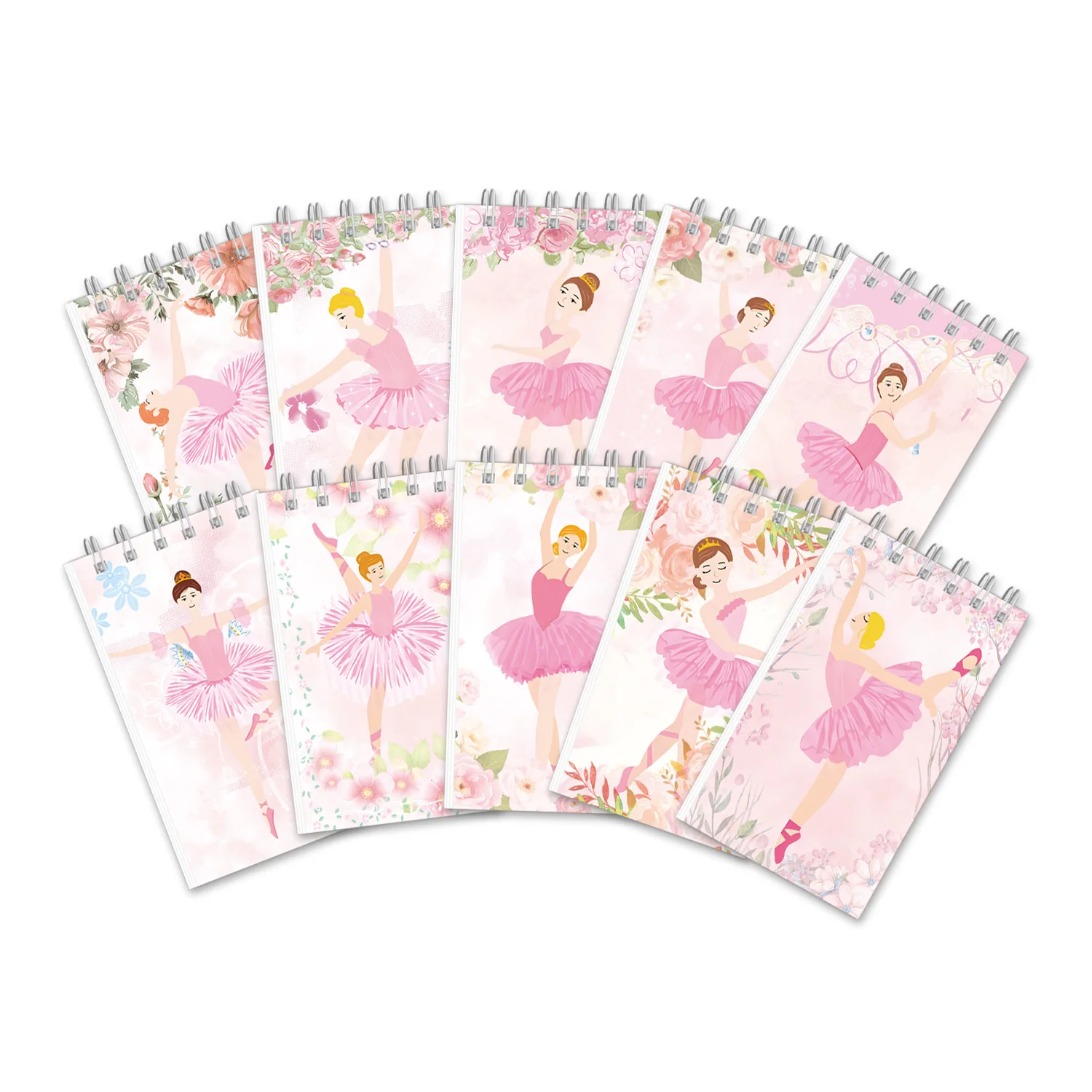 caderno-espiral-mini-rosa-bailarina-24-paginas-com-estampa-floral-de-dancarina-de-bale-bloco-de-notas-portatil-de-bolso-lembrancinha-de-festa-com-tema-de-danca