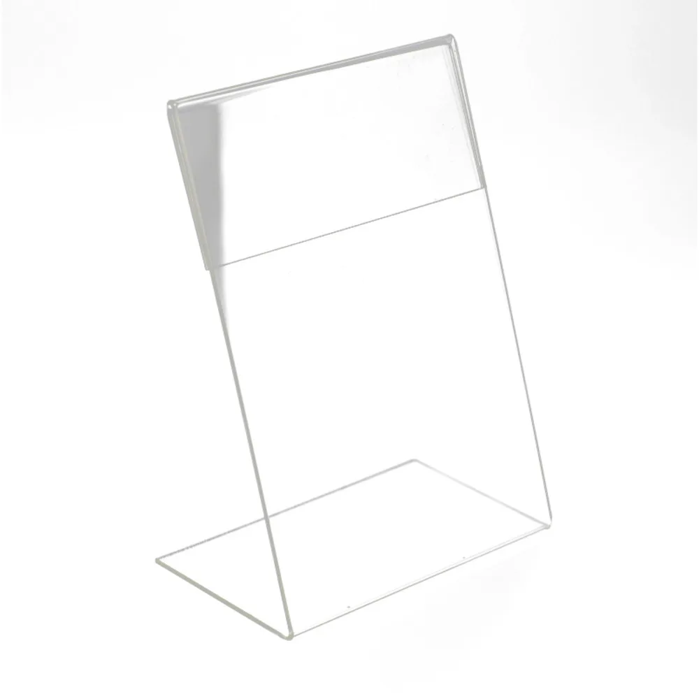 

A4/a5/a6 Paper Holder Acrylic Clear Desk Shelf Box Storage Display Stand Acrylic Plastic Transparent Desktop Displays