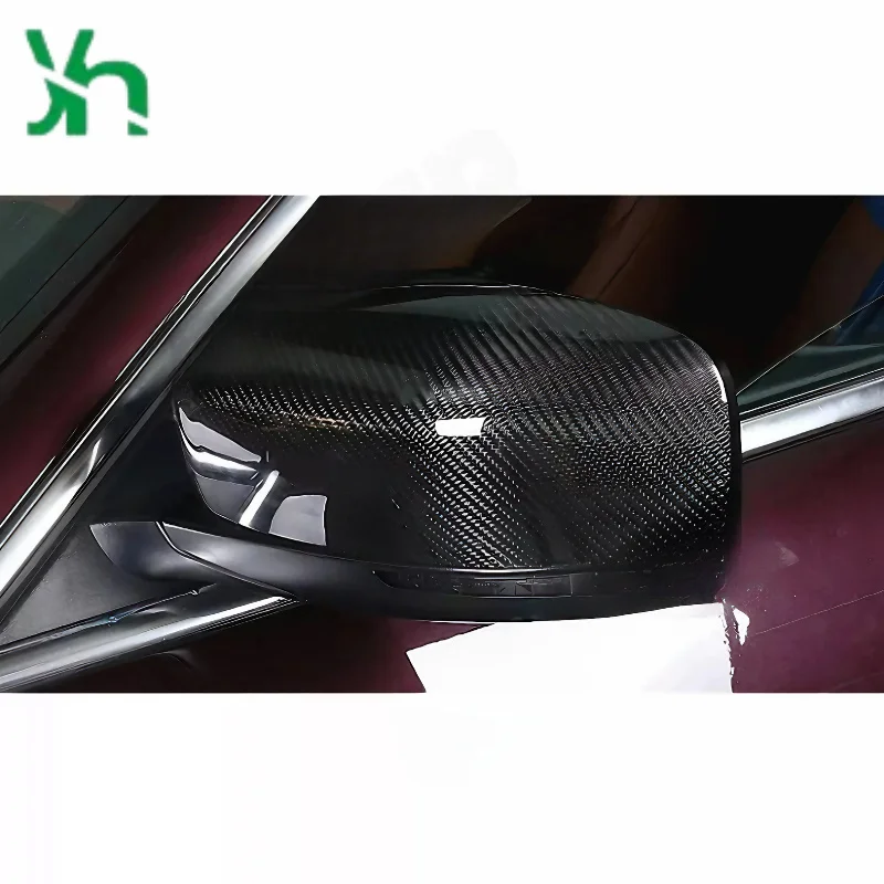 Pour Maserati Quattroporte (2013-2016) couvercle de rétroviseur latéral en Fiber de carbone accessoire extérieur rétroviseur