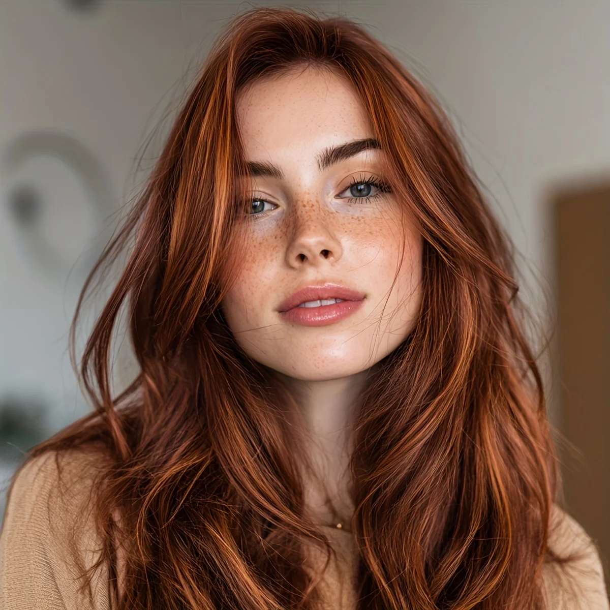13*4U Frontal Lace Women's Wig, Heat-Resistant Material Suitable for Daily Wear