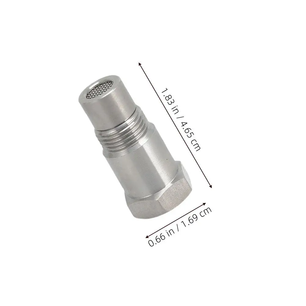 2Pcs Push-Fit Pipe Extender Fittings Stainless Steel Threaded Extension Pipe Fittings High Precision Leak-Proof for Industrial
