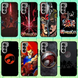 Cartoon ThunderCats Phone Case For Samsung Galaxy S22 S23 S24 S30 Note 20 10 Plus Lite FE ULTRA Shell