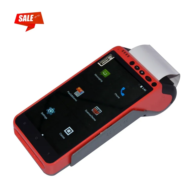 

Unique Design POS Terminal Portable Android Mobile POS NFC Card Reader POS Machine HCC-Z100