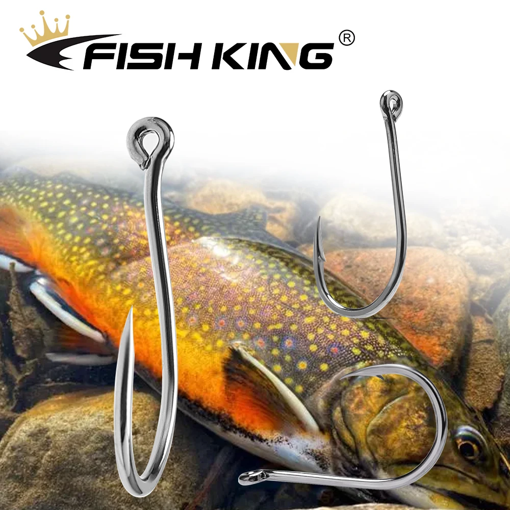 buy fish hook GRFIT Fishing Hooks Circle Sale by Bulk 1000 Pieces/lot Eyed Fishing Hook Jig Hooks 3#-15# Barbed Fishhooks Fishing Accessories Wholesale Hooks (Color : Flat Head, Size : 5#) : Sports & Outdoors Once the fish is hooked 1000 GT 2X Black Nickel