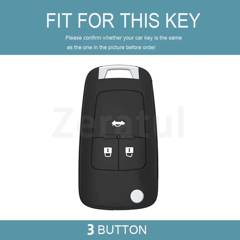 For Buick Opel Corsa Meriva Zafira Antara J Astra 3 Buttons Car Key Cover Case for Chevrolet Cruze Trax Sedan Hatchback Aveo