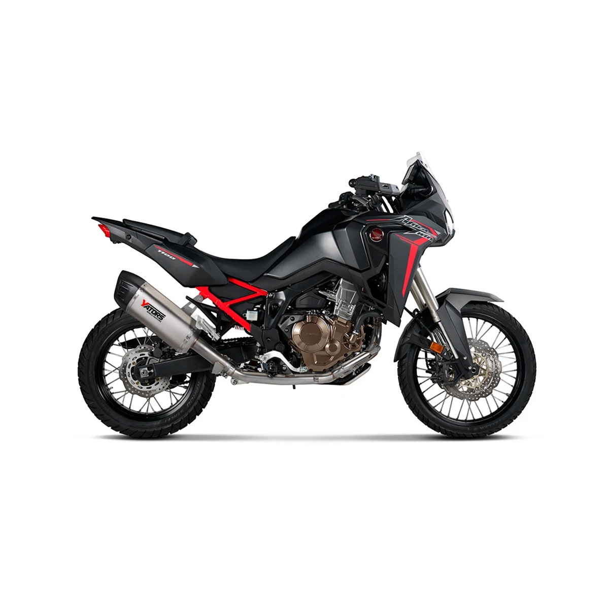 For CRF1100L CRF1100 Motorcycle Exhaust Modify Stainless Front Mid Link Pipe Original Interface Off Road Moto