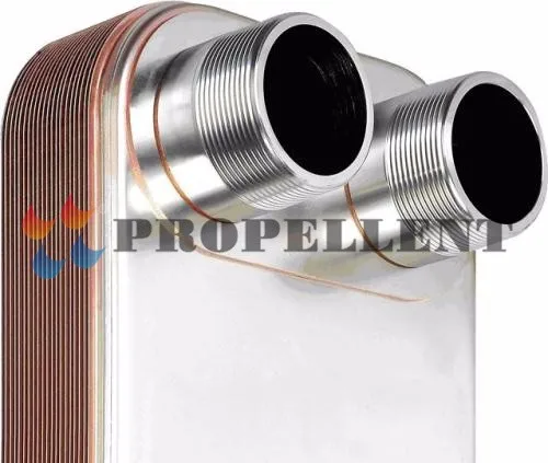 15KW 20KW 30KW All Stainless Steel  Brazed Plate Heat Exchanger for Drinking Water Cooling System