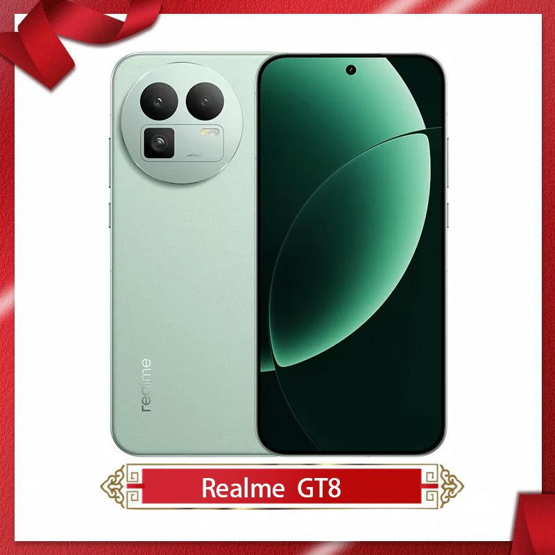 كاميرا Google Play غير مقفلة Realme GT8 5G Snapdragon8 Elite مقاس 6.79 بوصة AMOLED 50 ميجابكسل 7000 مللي أمبير في الساعة 100 وات شاحن عشاء NFC OTA #3