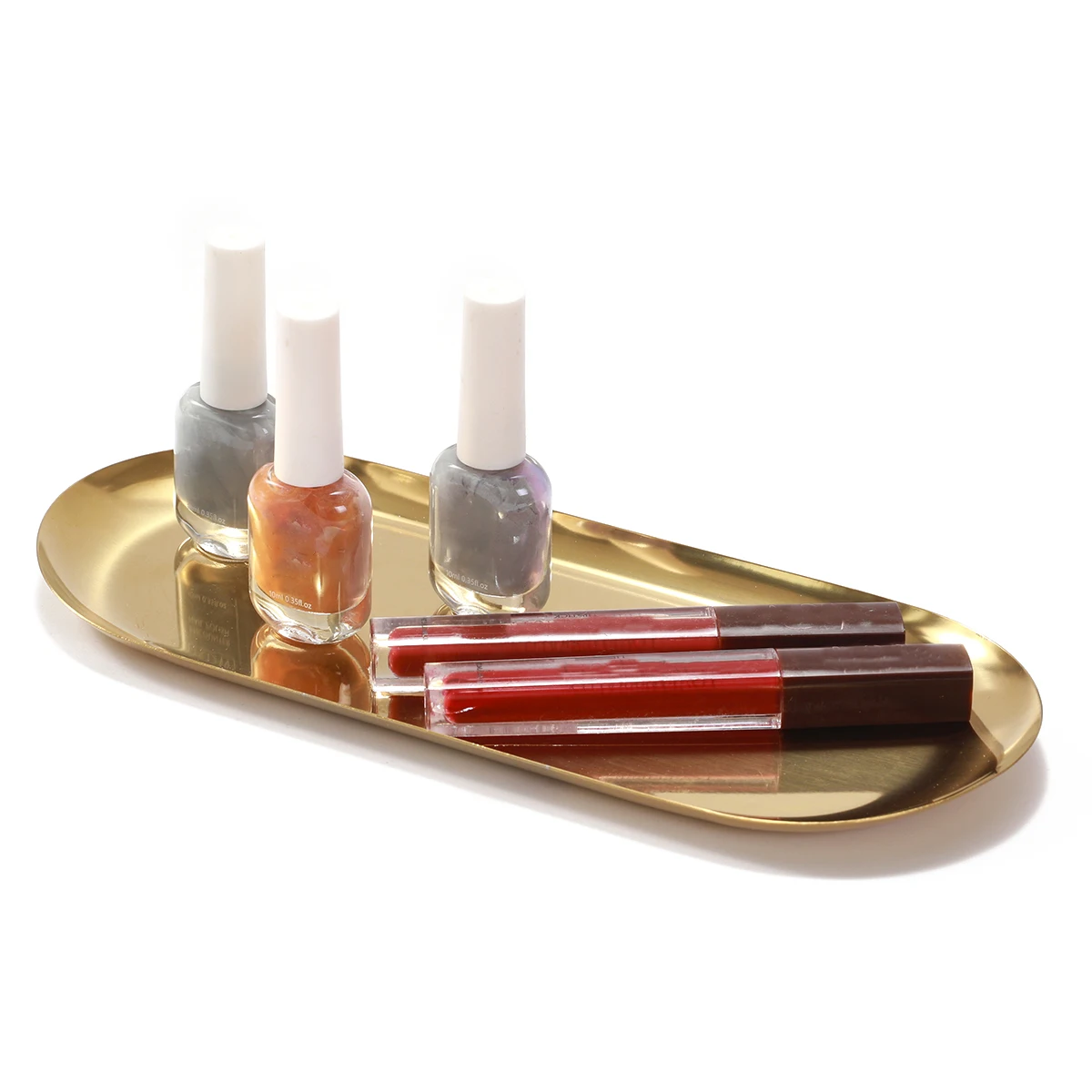 2/3 حزمة Qtip حامل الحمام مجموعة مع صينية ذهبية المنظم الاكريليك البلاستيك صيدلية الجرار Qtip موزع علبة مع غطاء