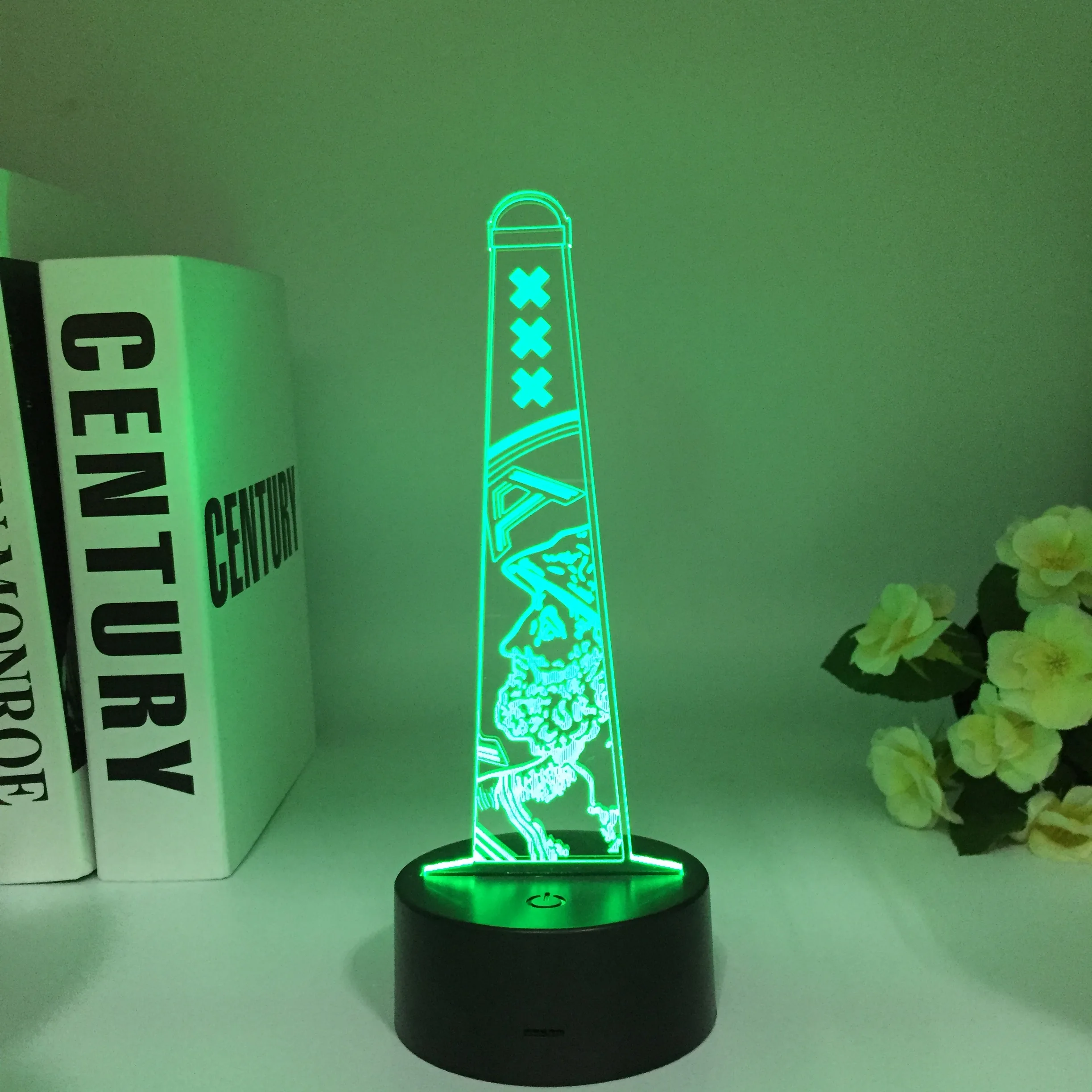 Antico egitto Anubis Arylic 3D lampada LED Night Light Illusion 7 colori cambiati regalo giocattolo di natale USB Light Friends Gift Home Decor