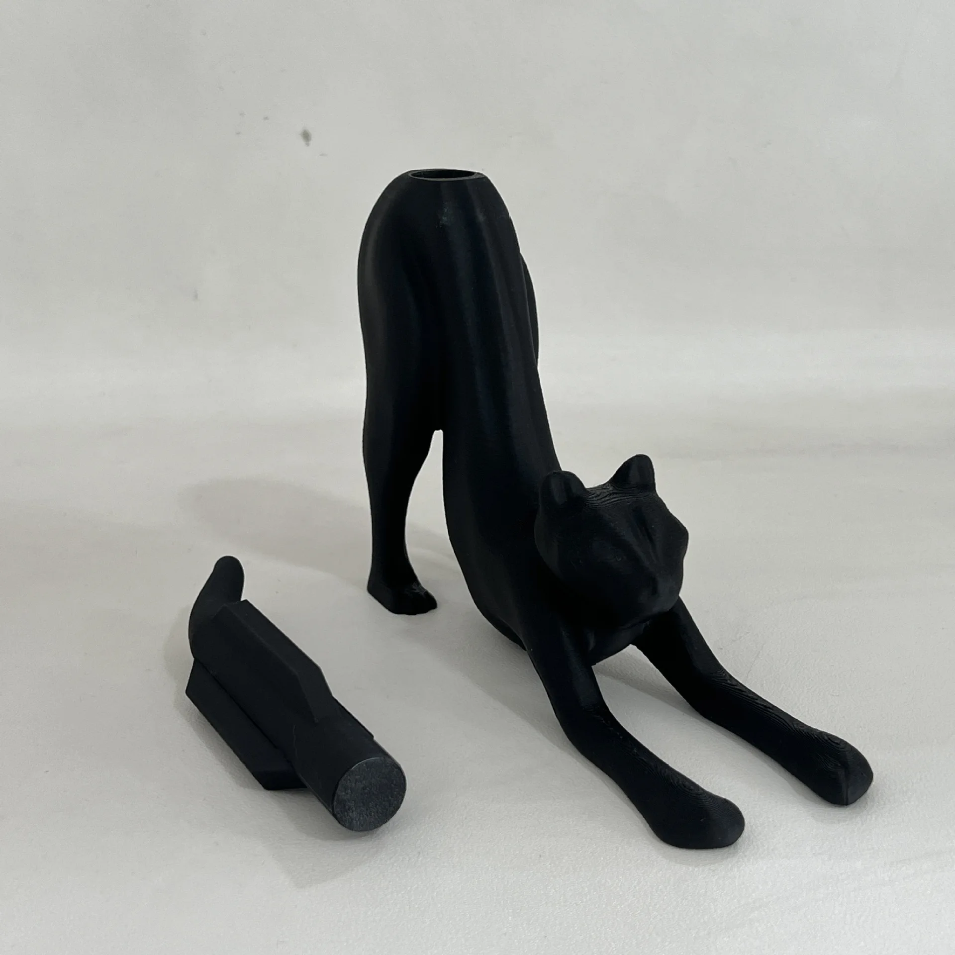 For Halloween And Christmas Gifts A Simple Black Cat An Interesting And Creative Unique Home Decoration Landscape Is Suitable