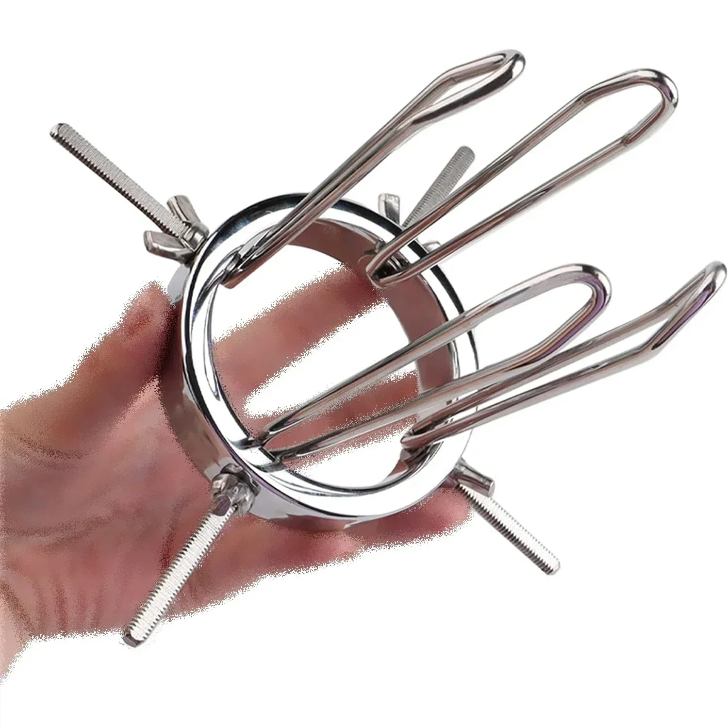 BDSM-expansor de Fisting Anal para adultos, túnel hueco, esparcidor de tapón Anal, juguete sexual ajustable, juegos de expansores vaginales de acero inoxidable