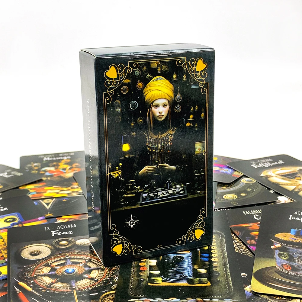 

New Tarot Deck Oracle Card Fate Divination Leisure Entertainment Family Gatherings Tarot Card Game For Beginners & Pros