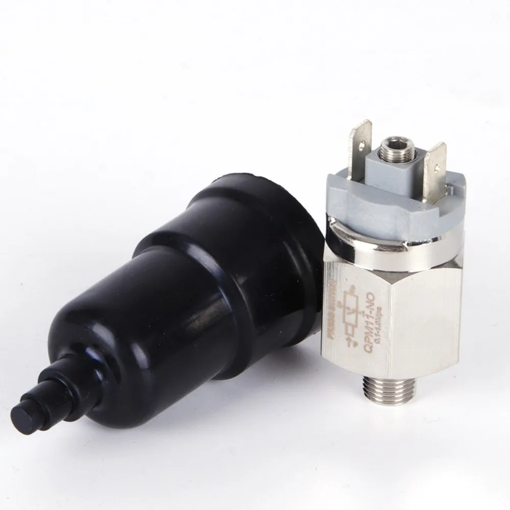 QPM Pneumatic Air Compressor Air Pump Mechanical Pressure Switch Controller, Adjustable Diaphragm Type Pressure Control Switch
