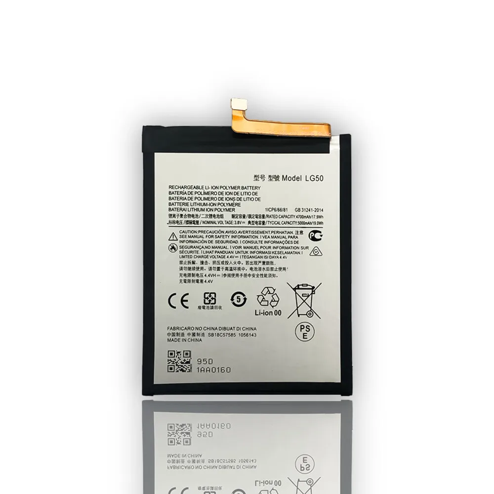 New LG50 Replacement Battery for Motorola Moto One Fusion Plus XT2067 5000mAh