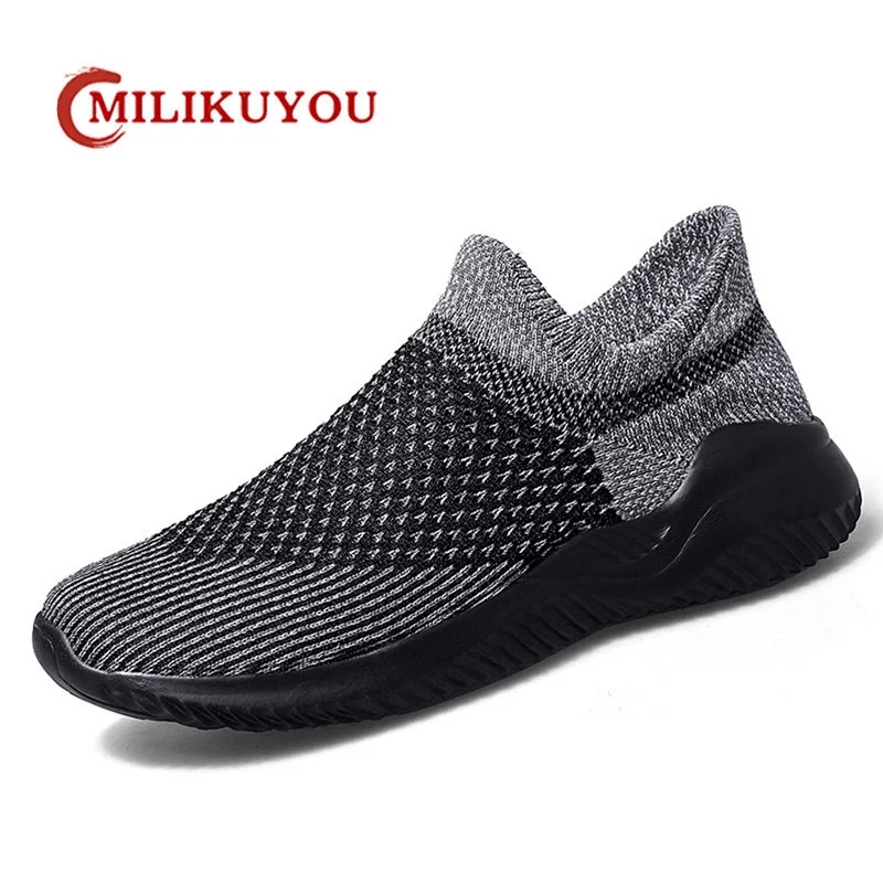 New 2023 Summer Shoes For Men Loafers Breathable Men\'s Sneakers Fashion Comfortable Casual Shoe Tenis Masculin Zapatillas Hombre