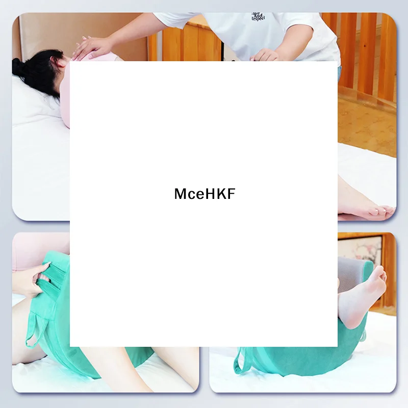 وسادة مساعدة لجهاز الانقلاب مع نوع مضاد لقرحة السرير للعناية بجانب السرير وسادة جانبية مثلثة مع أشرطة #1