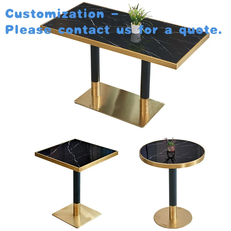 

custom.New Product Restaurant Dining Tables and Chairs Furniture Set Restaurant Tables