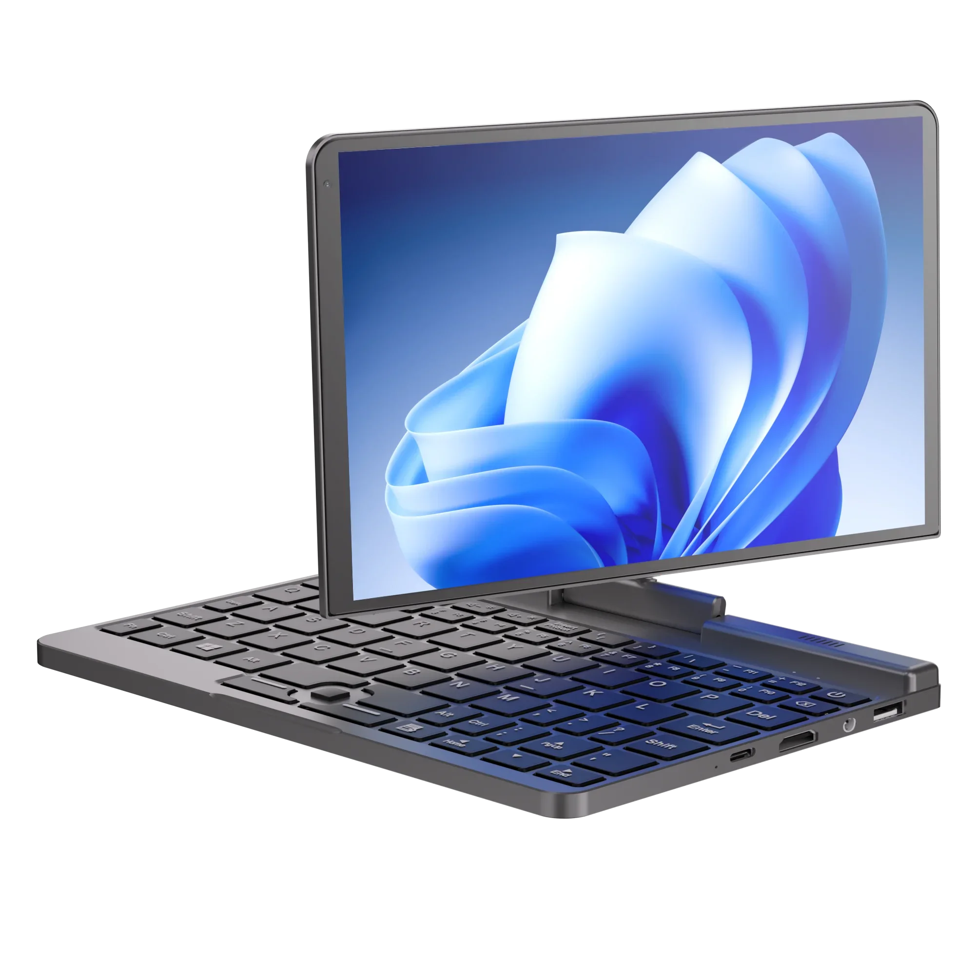 Hot Selling 8 Inch Mini Laptop HD Touchscreen Portable 2-in-1 Computer Win 11 Pro Small Laptop for Business and Students N100