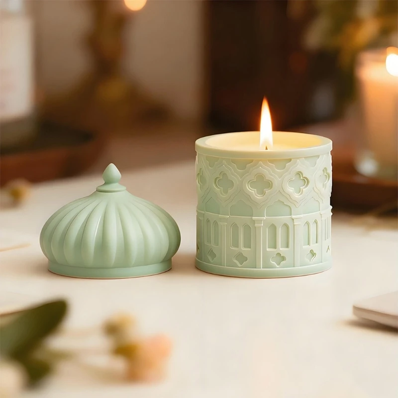  Cultural Decorative Silicone Mold Islamic Design Home Decors Mold For Crafting Resin Containers Gift Accessories