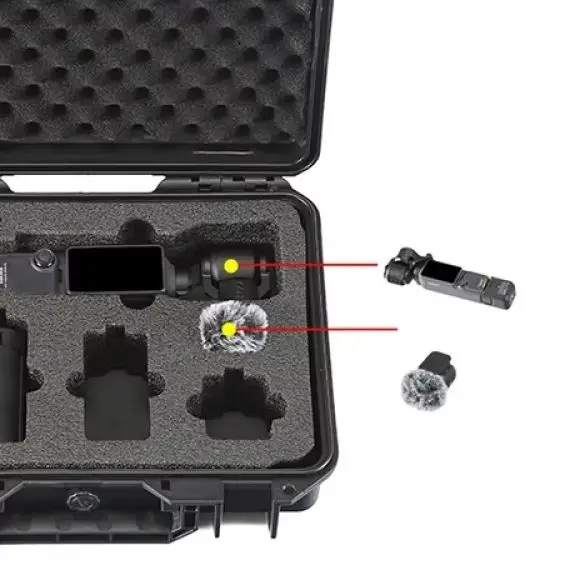 

Взрывозащищенный кейс-бокс для хранения DJI Pocket 4, жесткий футляр для аксессуаров DJI Pocket 4