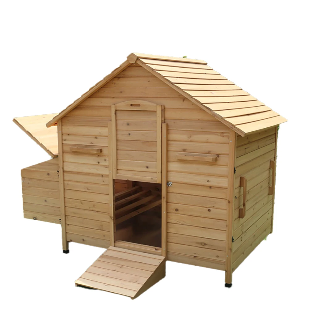 

Hot Selling Factory Wholesale Professional Features Wooden Chicken Coop Durable With Animal Pattern