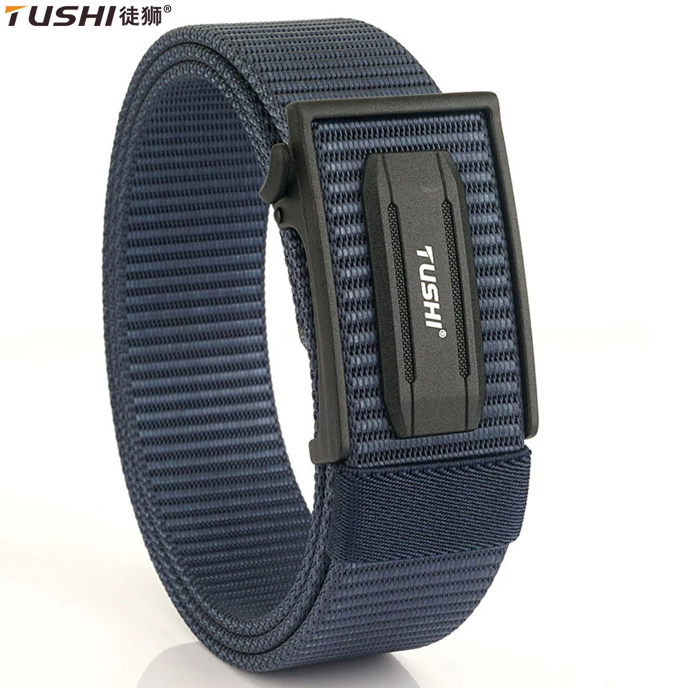 

TUSHI Men's Belt New Unisex Trousers Belt Women's Belt Canvas Belt Breathable Outdoor Tactical For Jeans Adjustable Waist Belt