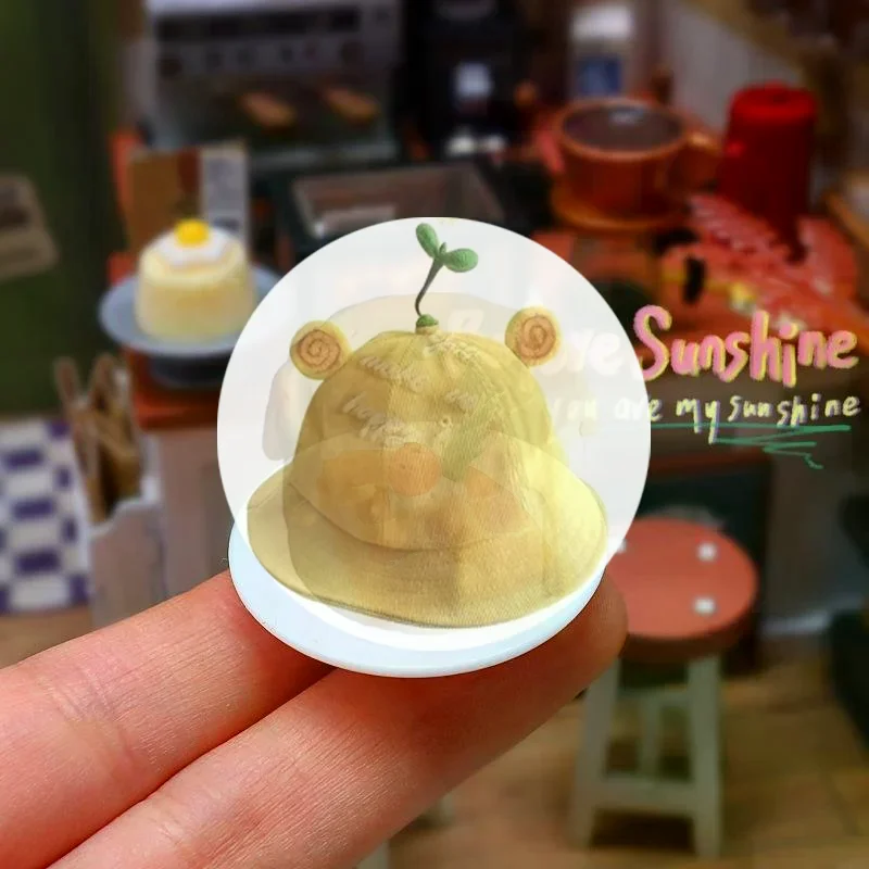 4Pcs Doll House Mini Kitchen Waffle Milk Set Miniature Handmade Food Toy Scene Props With Accessories Pretend Play Toys