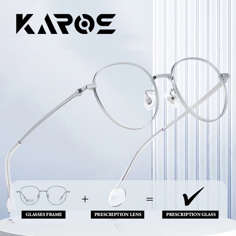 

KAROS High Performance Pure Titanium Prescription Glasses with Multifocal Lenses for Myopia and Blue Light Blocking 24037