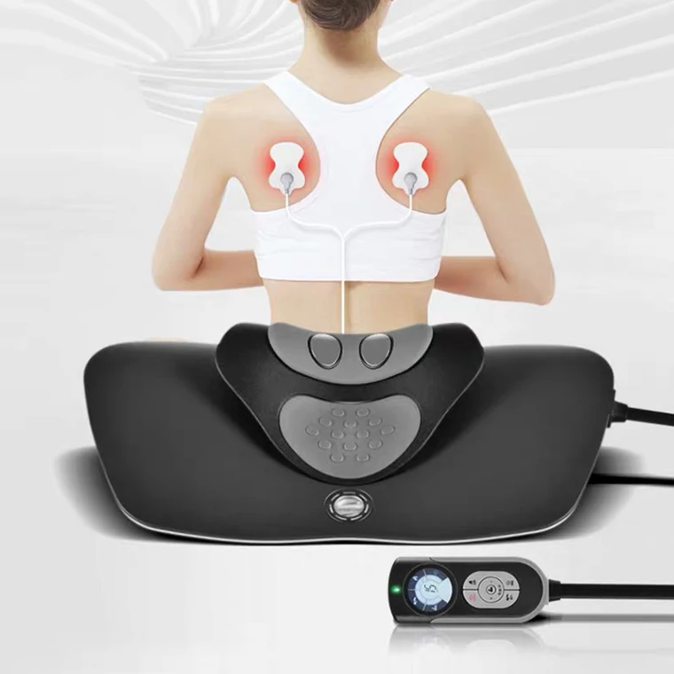 ALPHAY Dynamic Hyperthermia Adjustable Cervical Care Neck Traction Physiotherapy Equipment Low Frequency Pulse Massager