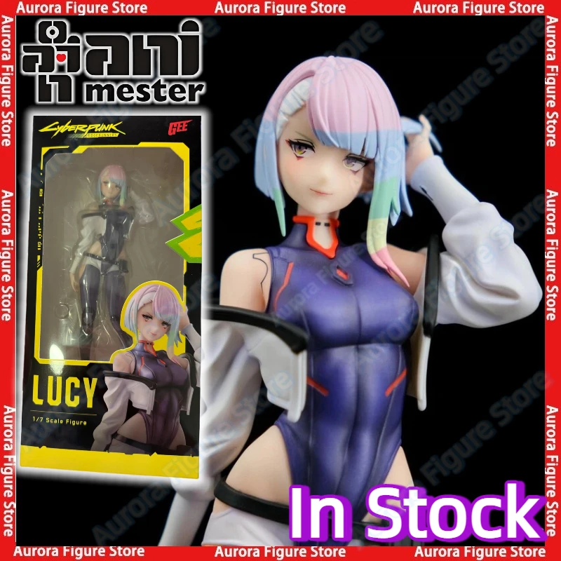 

В наличии 100% оригинал AniMester 1/7 GEE Cyberpunk Edgerunners Lucy Games Сексуальная девушка Кукла Рисунок Аниме Фигурки Игрушки Модели ПВХ