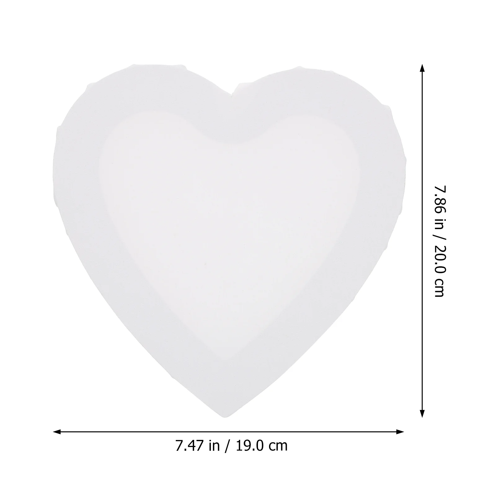 Frames Spray Set Love Frame Heart Shape Drawing Canvas Oil Painting Blank Boards Accessories Stretched Supply