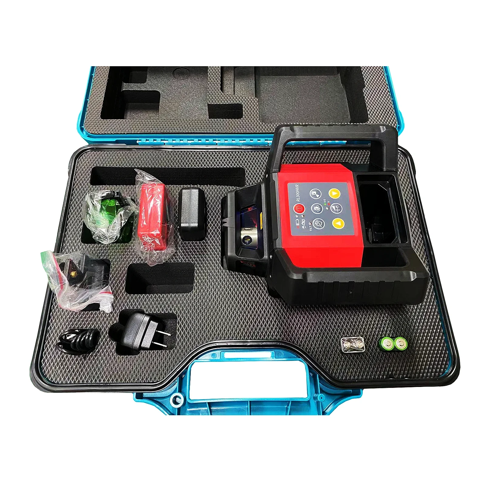 PlinEasy Automatic 360 Degree Rotary Laser Levels Kit Green 800m Vertical Horizontal Scanning Measurement Construction Tool