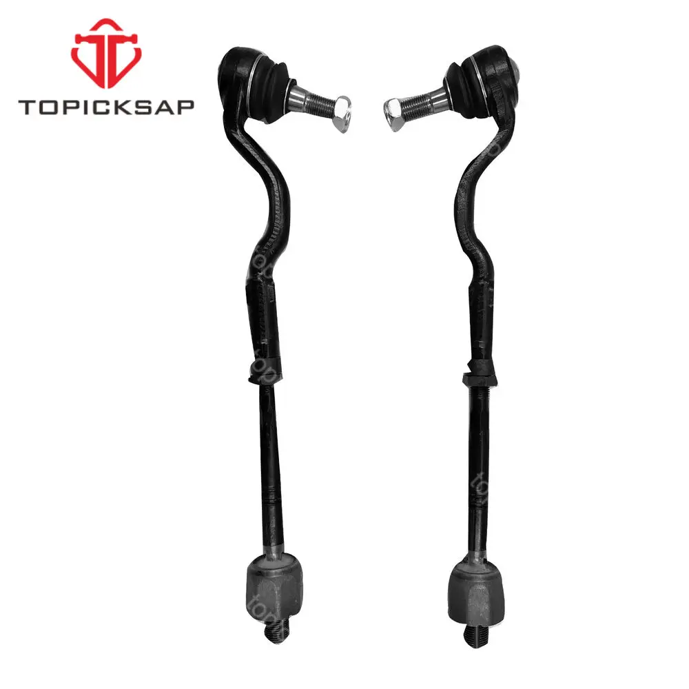 TOPICKSAP Front Tie Rods End Assembly Pair Set LH & RH for BMW X5 X6 E70 E71 XDrive 2007 2008 2009 2010 2011 2012 2013 2014