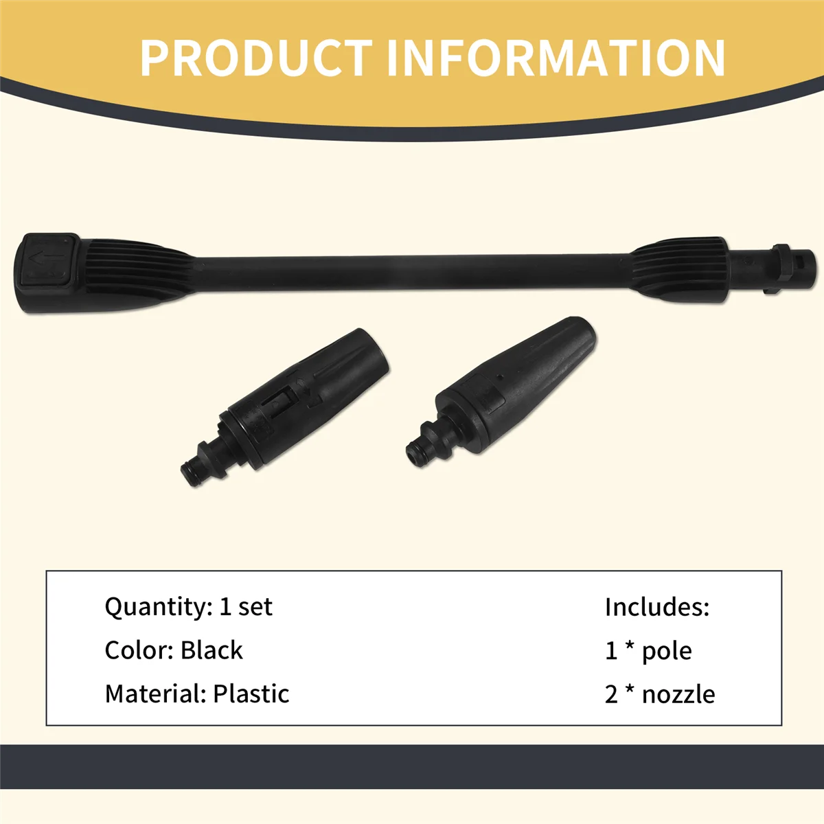 【قسيمة مستخدم جديدة!】رذاذ عالي الضغط لـ Karcher K2-K7، ملحق غسالة الضغط بفوهة رش قابلة للتعديل