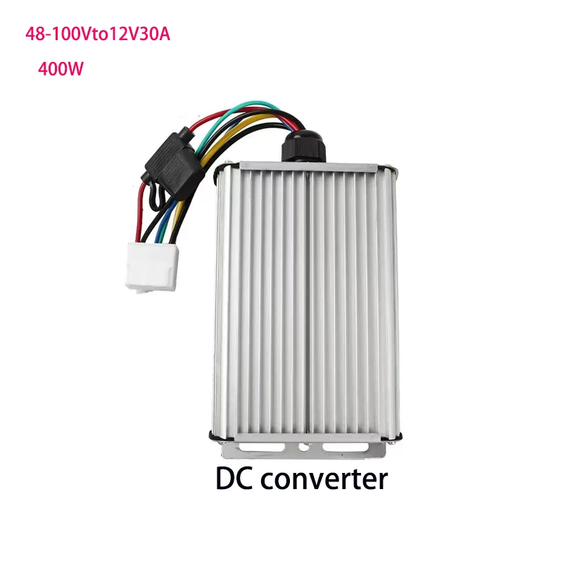 84V 72V 60V 48V 36V To 12V 30A 400W DC-DC Step-down Converter, Electric Vehicle Tricycle Golf Cart Buck Converter Solar System